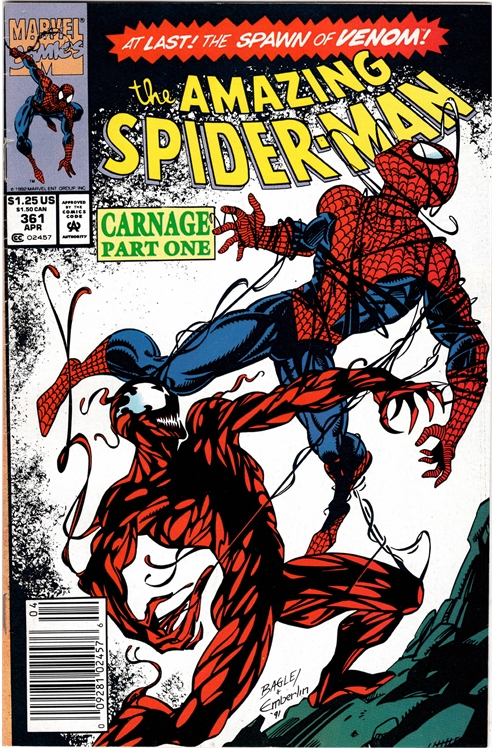 Amazing Spider-Man #361 Newsstand Edition