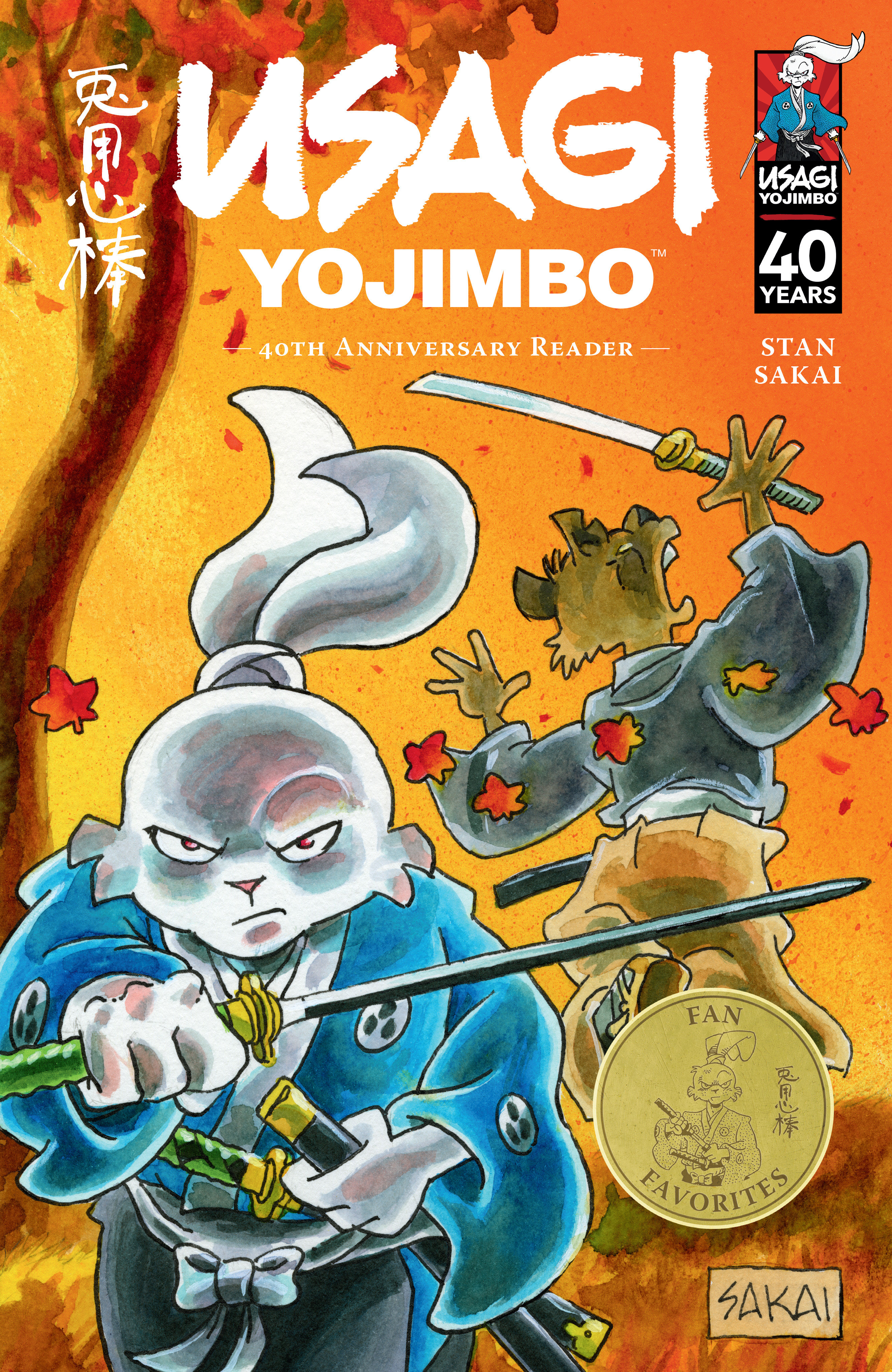 Usagi Yojimbo Graphic Novel 40th Anniversary Reader