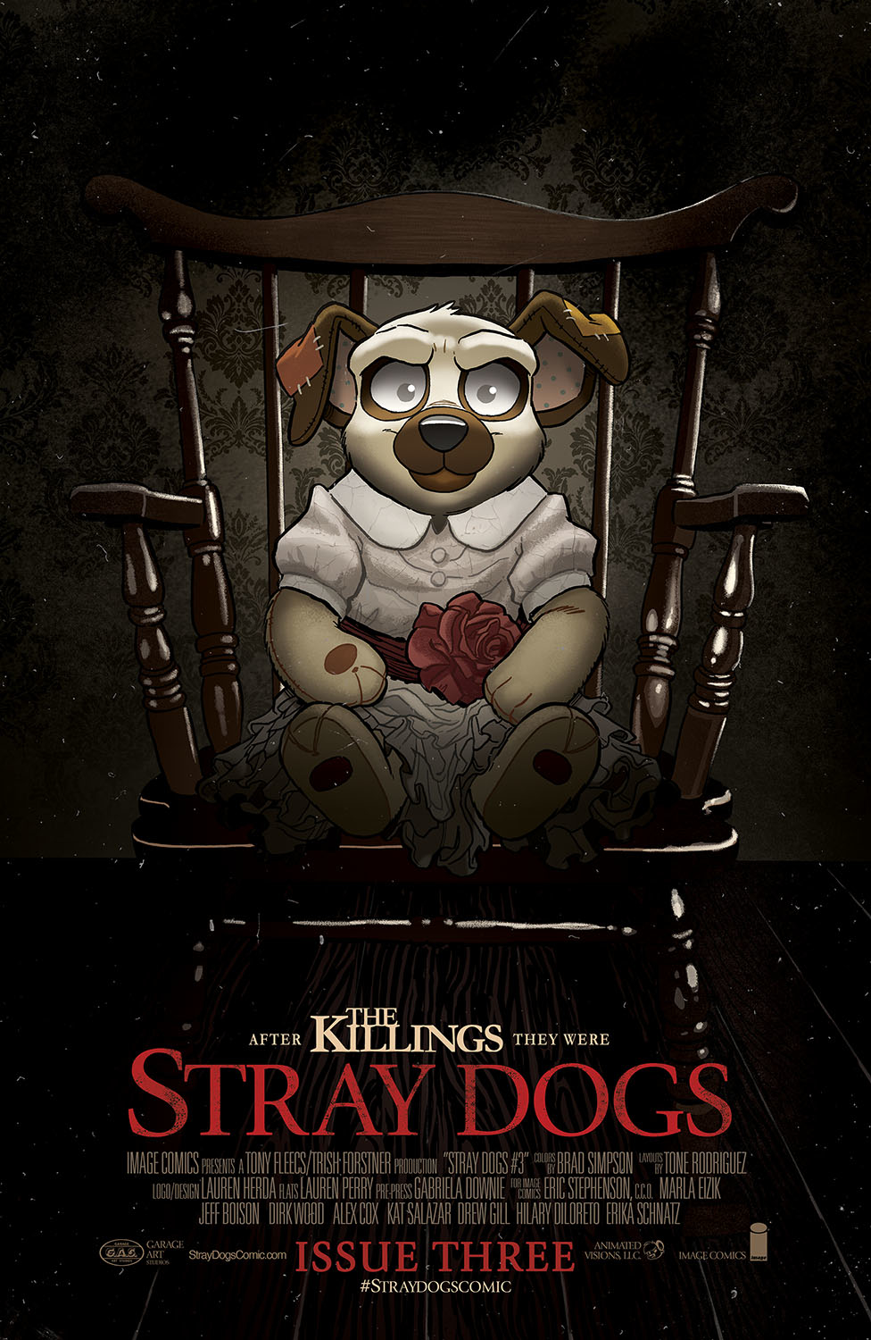 Stray Dogs #3 Cover B Horror Movie Variant Forstner & Fleecs