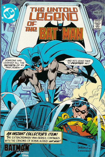 The Untold Legend of The Batman [Batman Cereal Edition] #2 - Nm/M 9.8