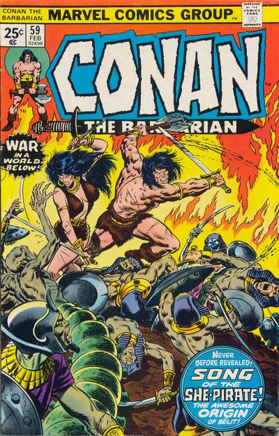 Conan The Barbarian #59 [Regular Edition]-Fair (1.0 - 1.5)