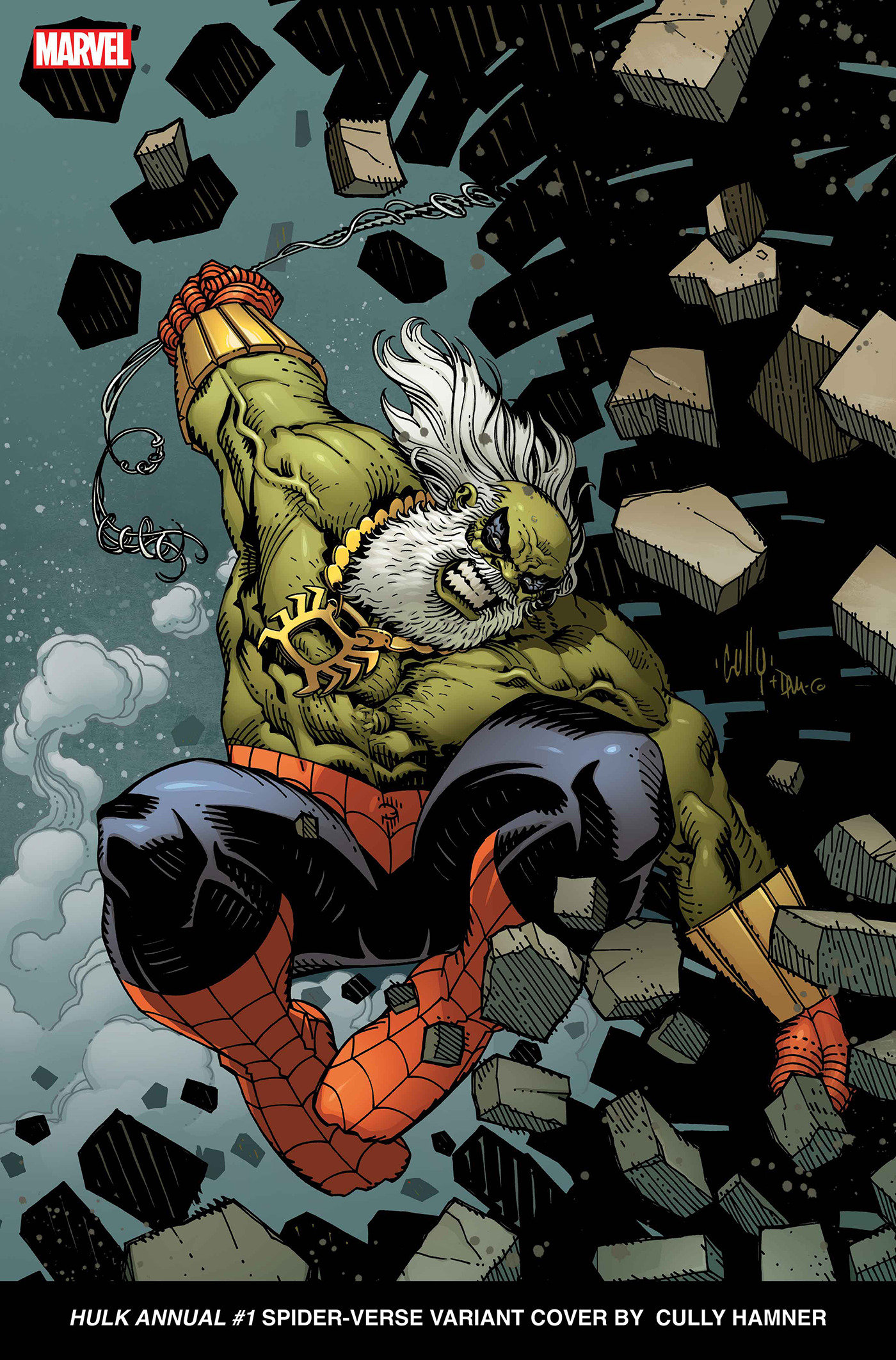 Hulk Annual #1 Cully Hamner Spider-Verse Variant