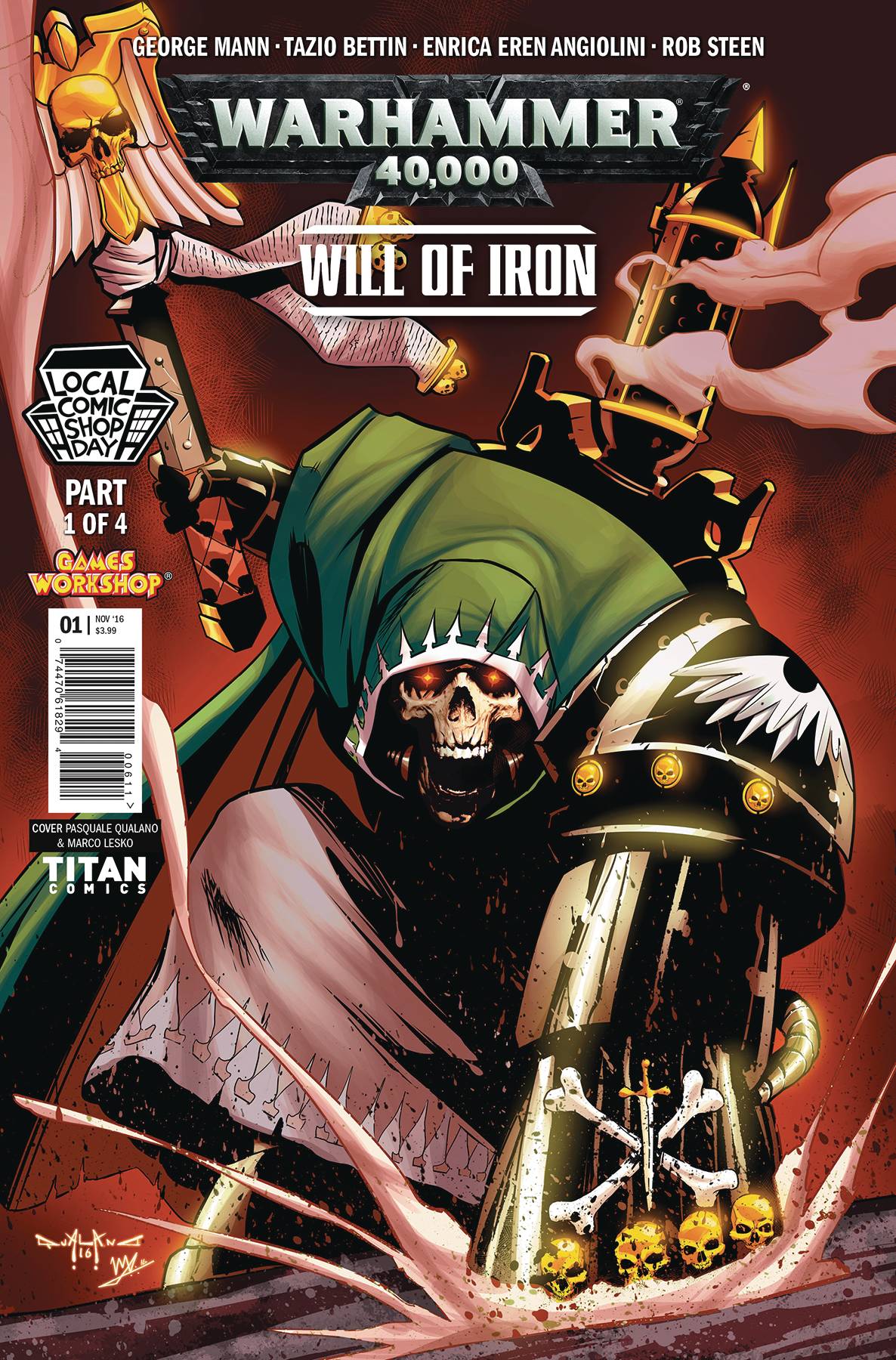 Local Comic Shop Day 2016 Warhammer 40000 Will of Iron #1 (Of 4)