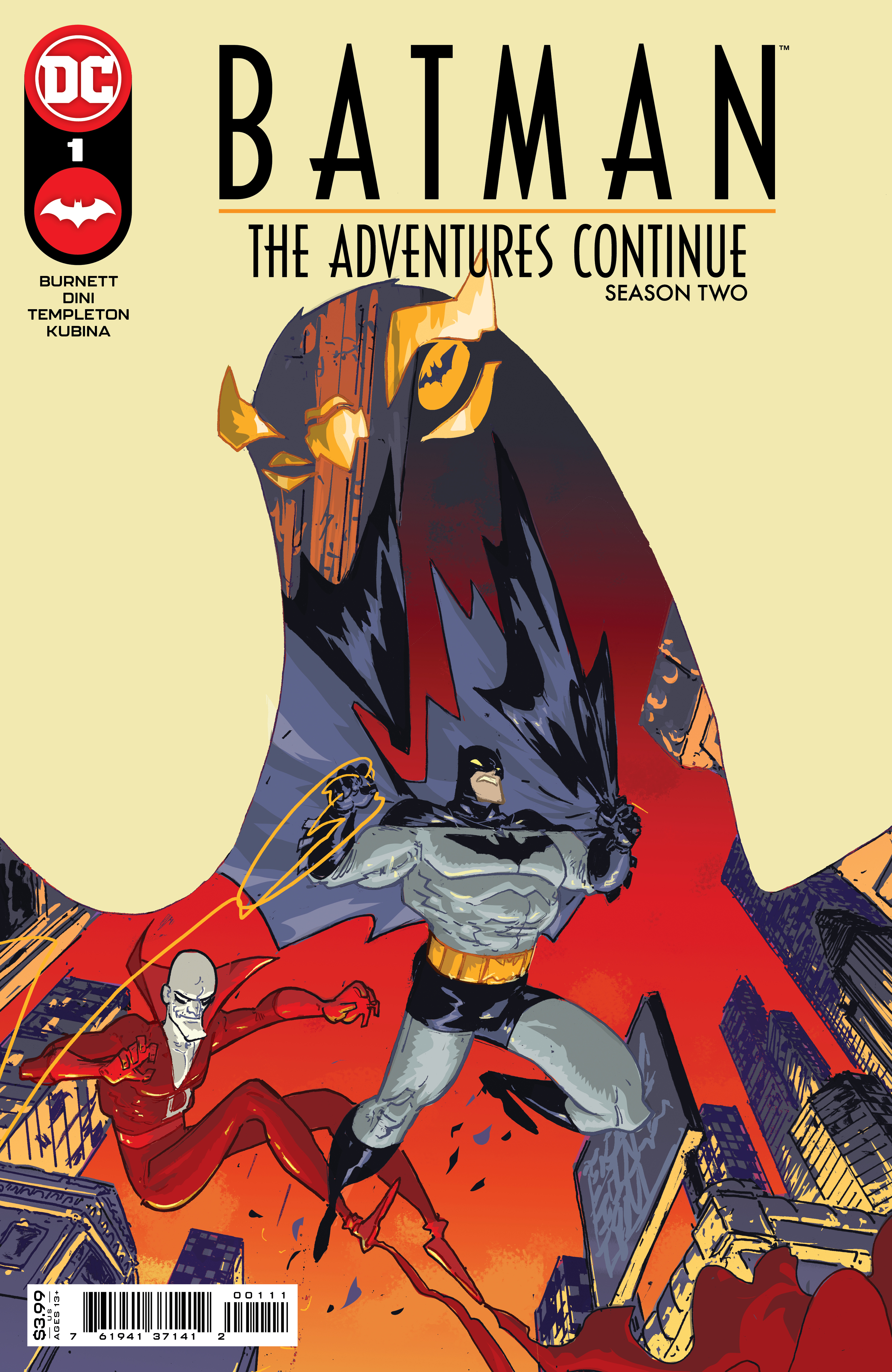 Batman the Adventures Continue Season II #1 Cover A Riley Rossmo