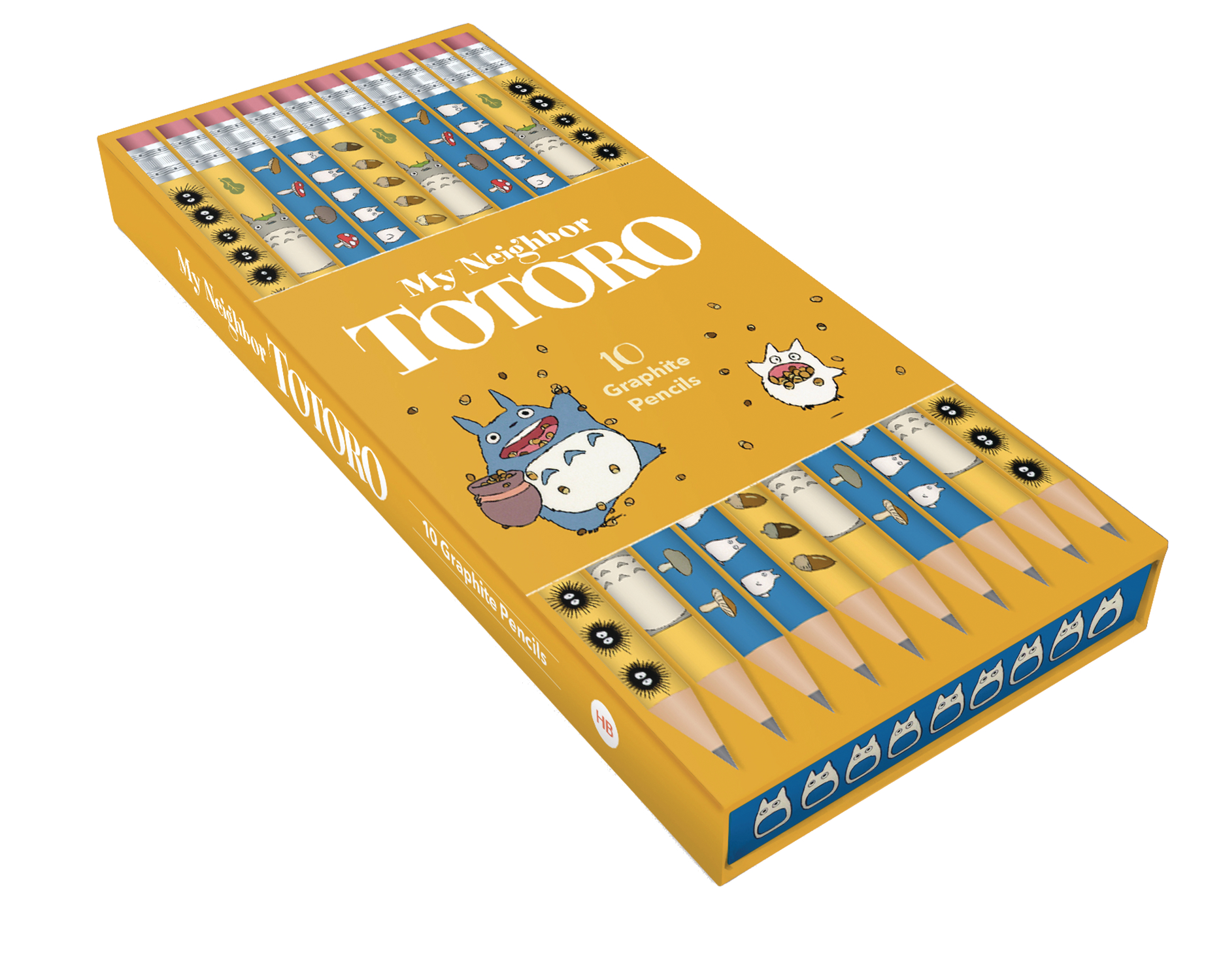 Studio Ghibli My Neighbor Totoro 10 Piece Boxed Pencil Set