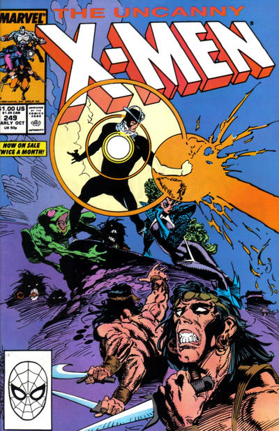 The Uncanny X-Men #249 [Direct] - Fn/Vf 