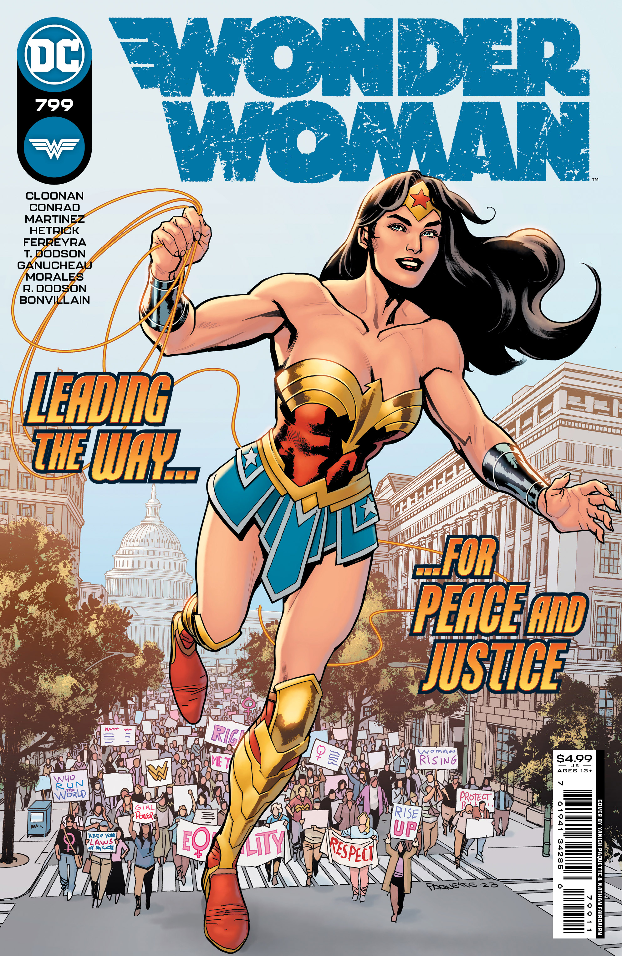 Wonder Woman #799 Cover A Yanick Paquette (2016)