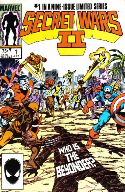 Secret Wars II #1 [Direct]-Fine (5.5 – 7)