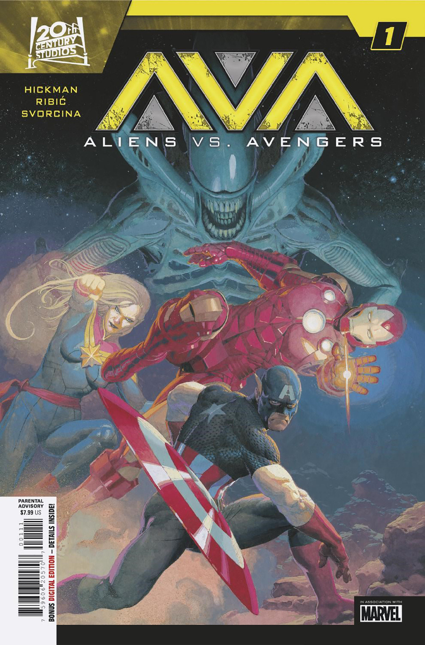 Aliens Vs. Avengers #1