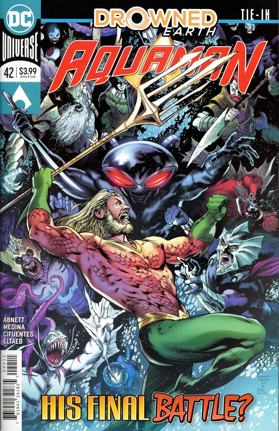 Aquaman #42 (Drowned Earth) (2016)