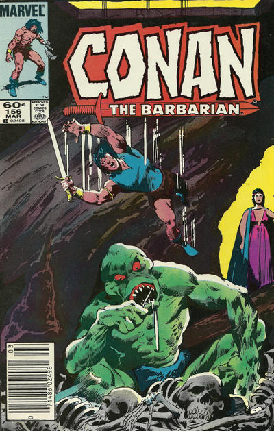 Conan The Barbarian #156 [Newsstand]-Very Good (3.5 – 5)