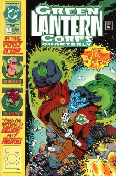 Green Lantern Corps Quarterly #1 [Direct](1992)-Very Fine (7.5 – 9)