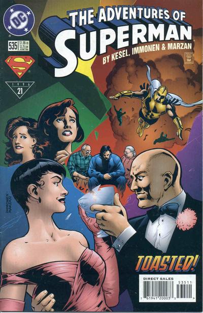 Adventures of Superman #535 [Direct Sales]-Very Fine (7.5 – 9)