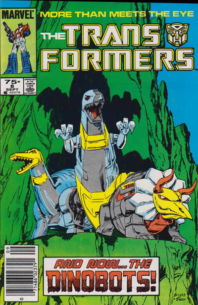 The Transformers #8 [Newsstand] - Vg-