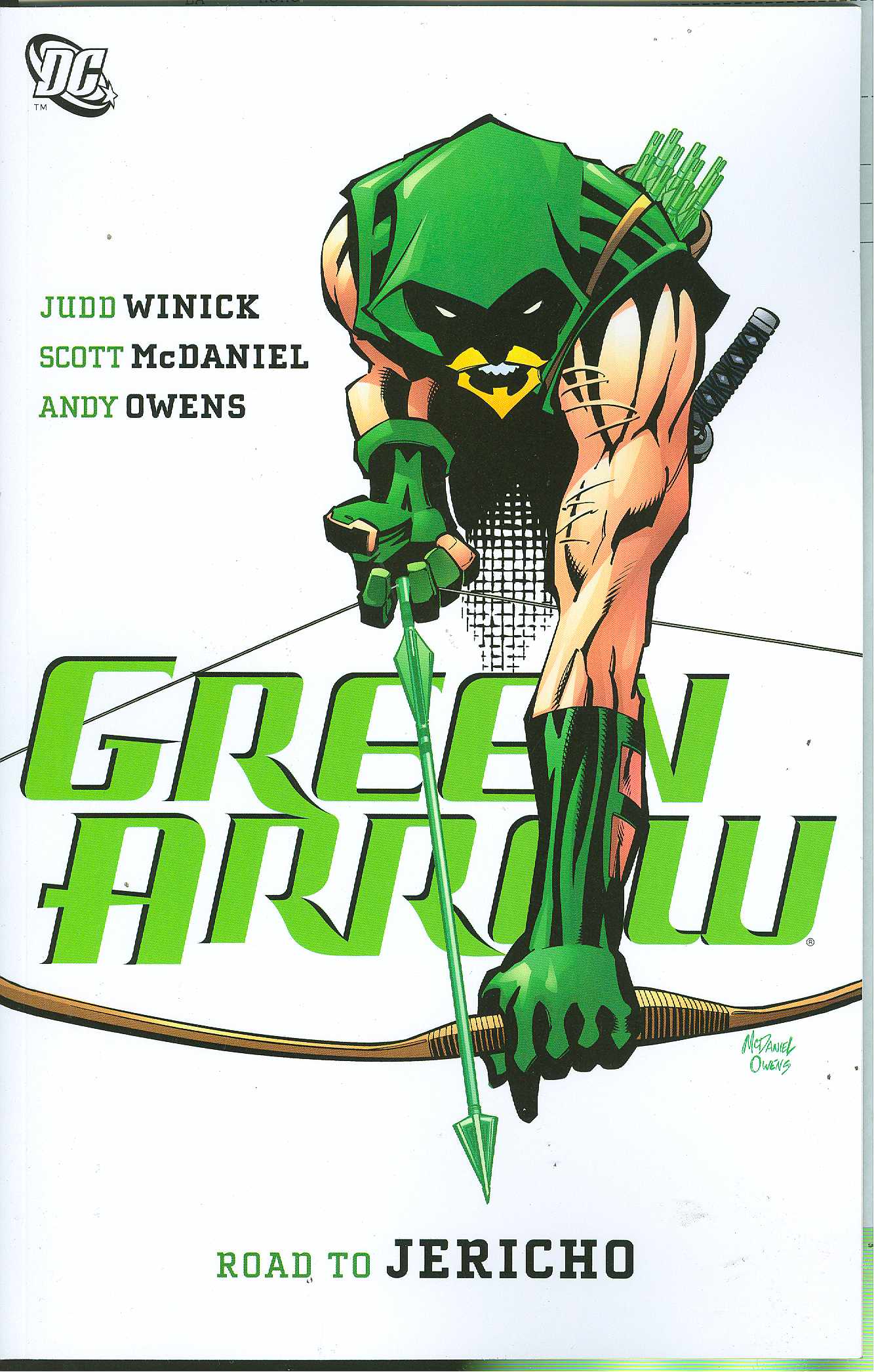Green Arrow Road To Jericho Graphic Novel