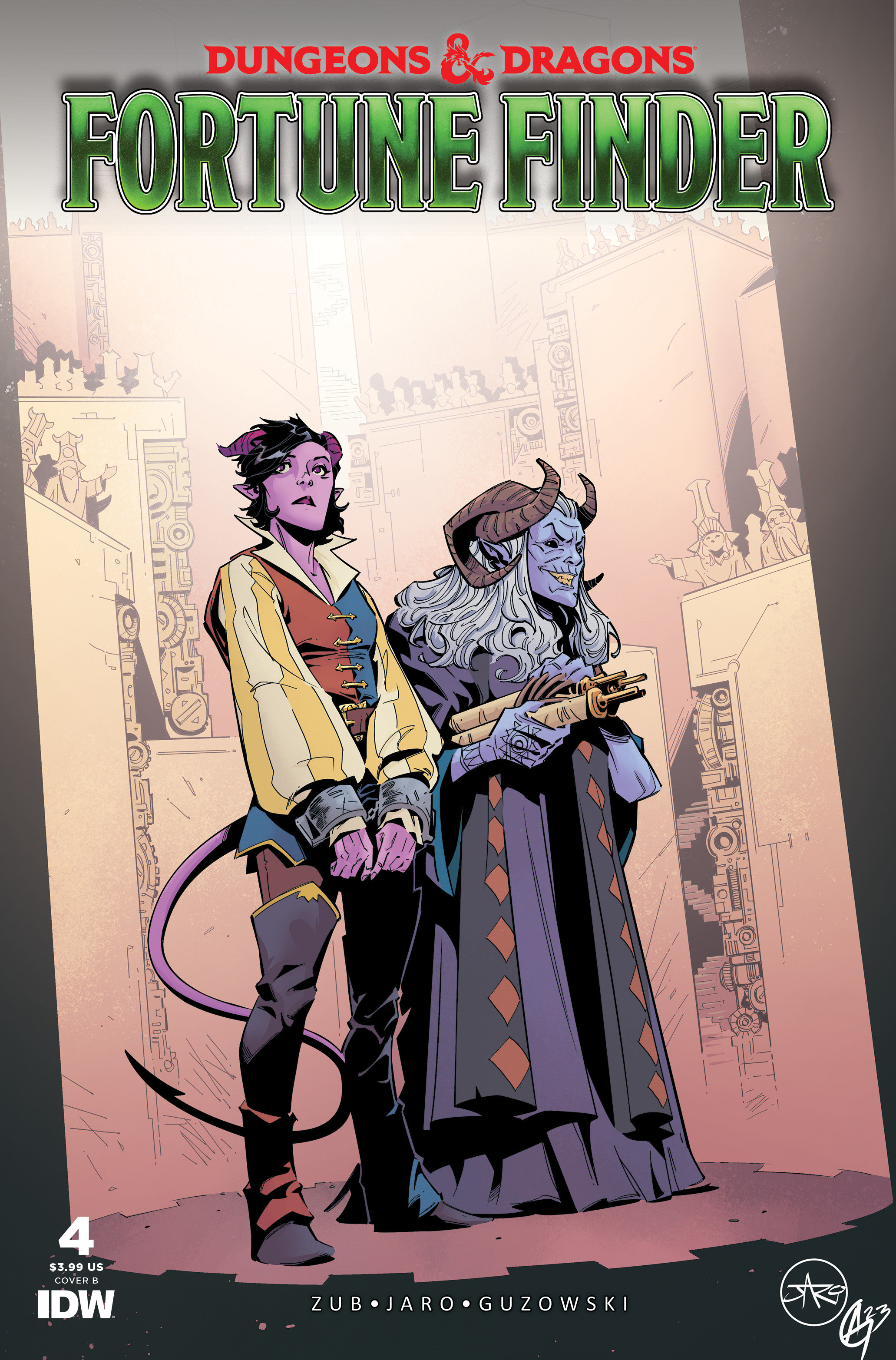 Dungeons & Dragons: Fortune Finder #4 Cover B Jaro