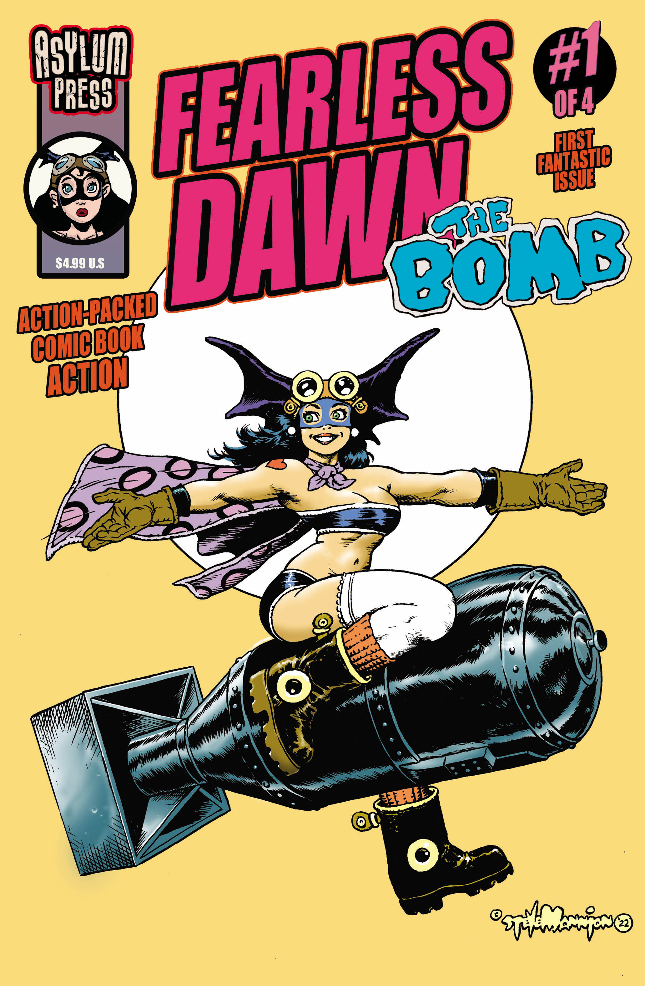 Fearless Dawn The Bomb #1 Cover A Steve Mannion (Of 5)