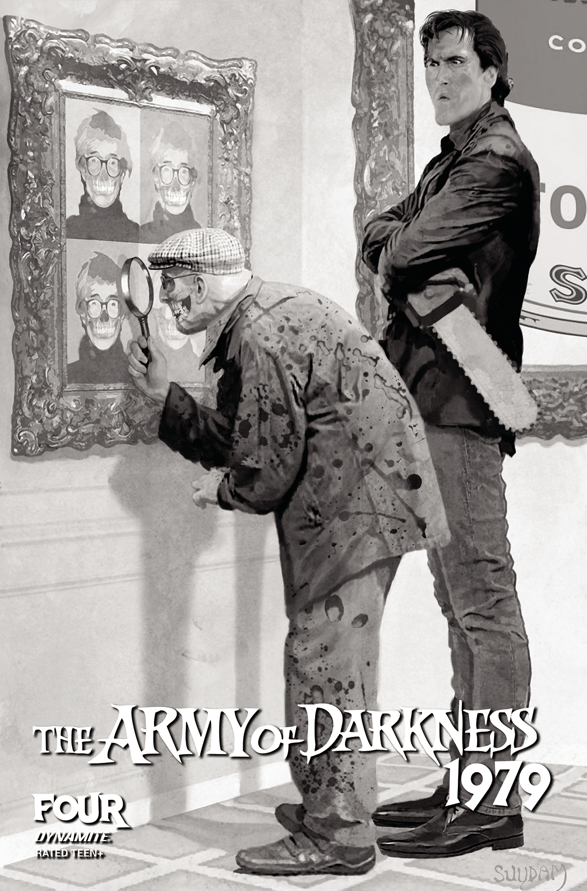 Army of Darkness 1979 #4 Cover E 1 for 10 Incentive Suydam Black & White
