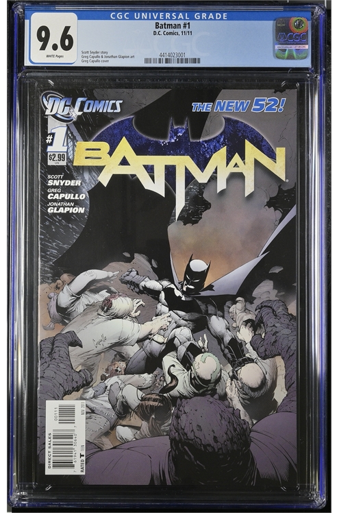 Batman #1 (2011) Cgc 9.6