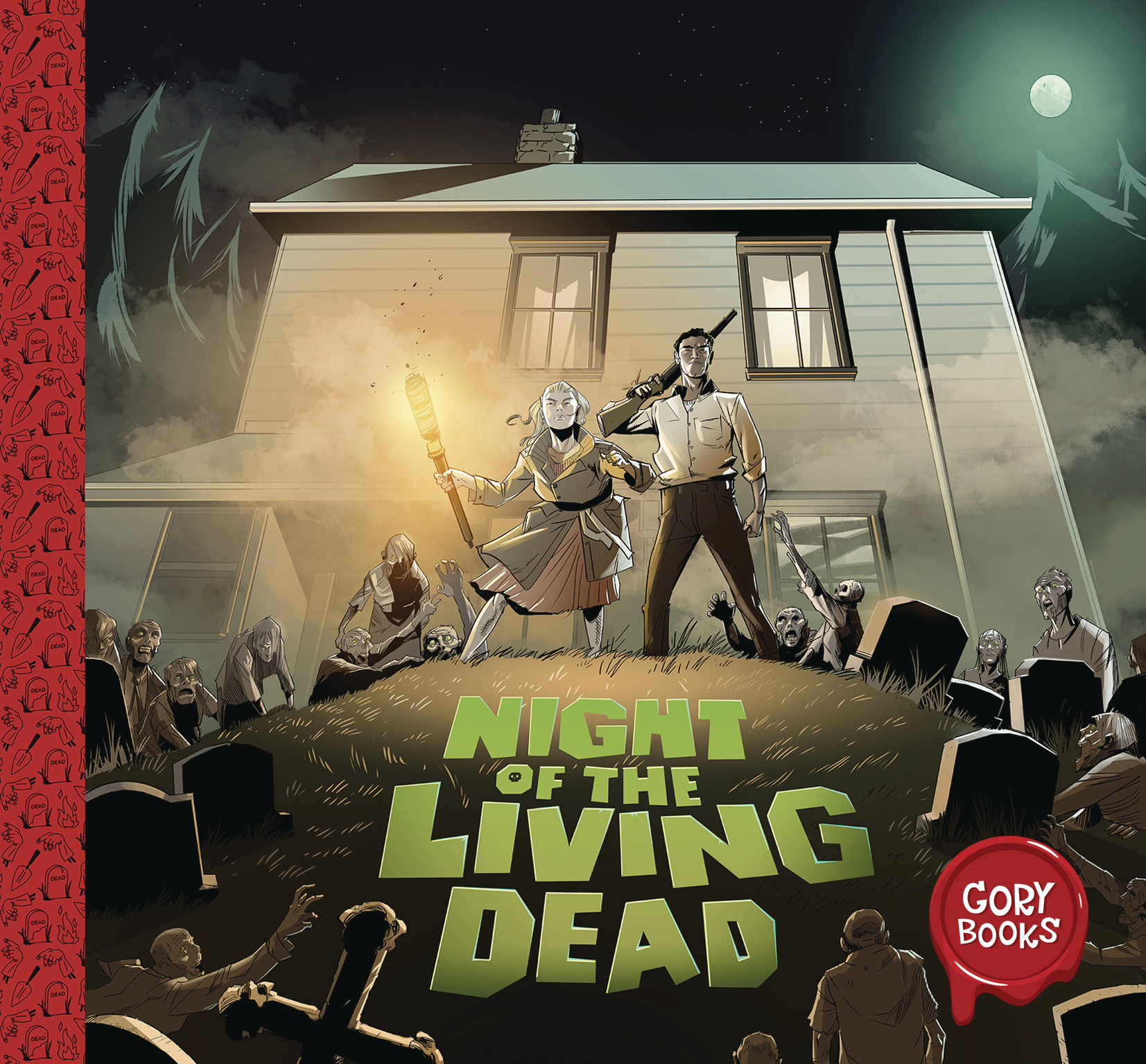 Gory Books Volume 1 Night of the Living Dead Cover A Perkins