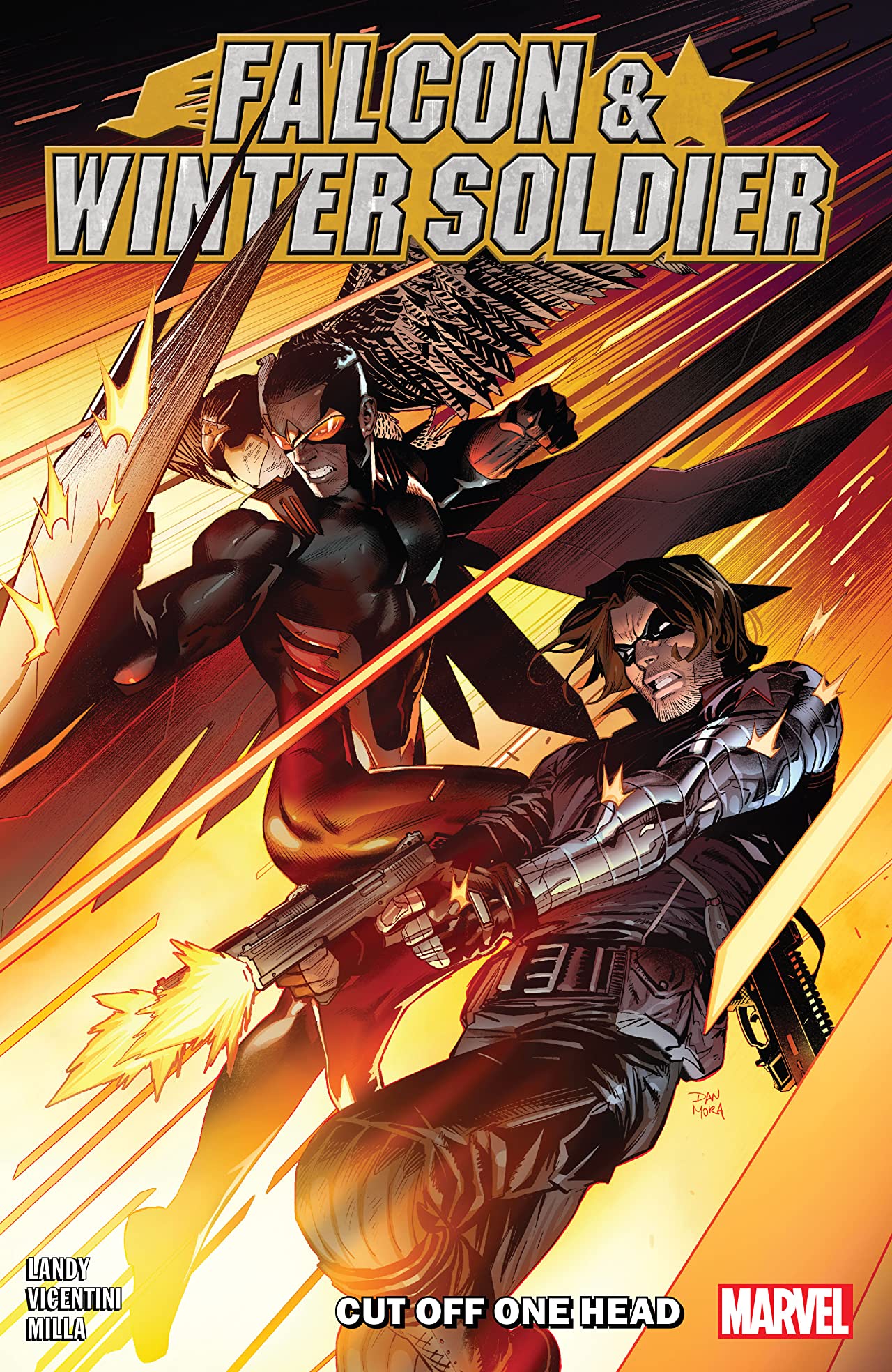Falcon And Winter Soldier Graphic Novel Cut Off One Head