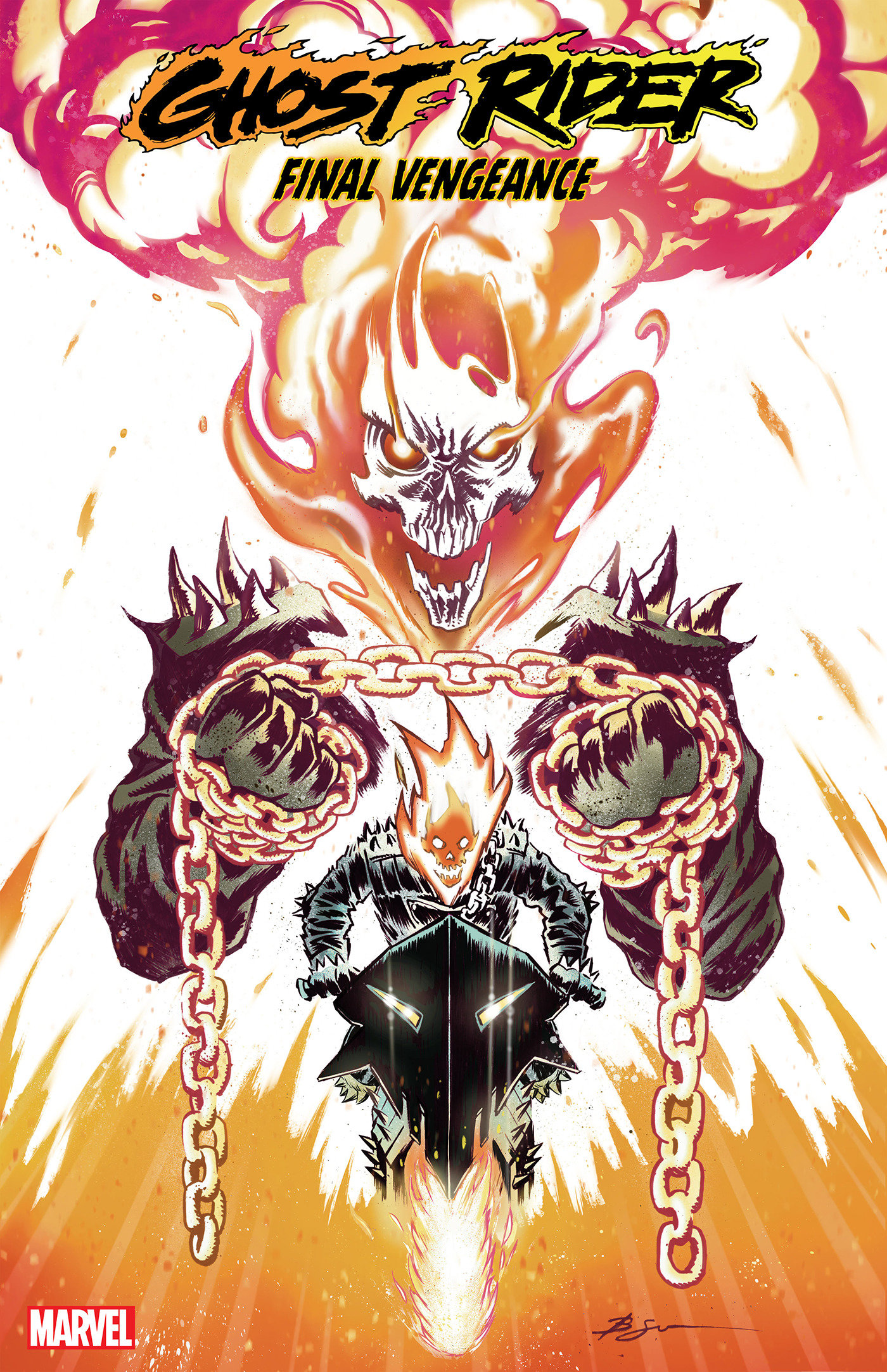 Ghost Rider: Final Vengeance #1 Ben Su Foil Variant