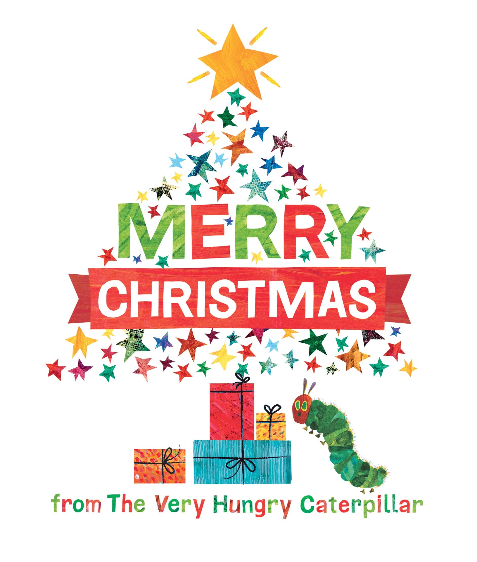 Merry Christmas From The Very Hungry Caterpillar (Hardcover Book)