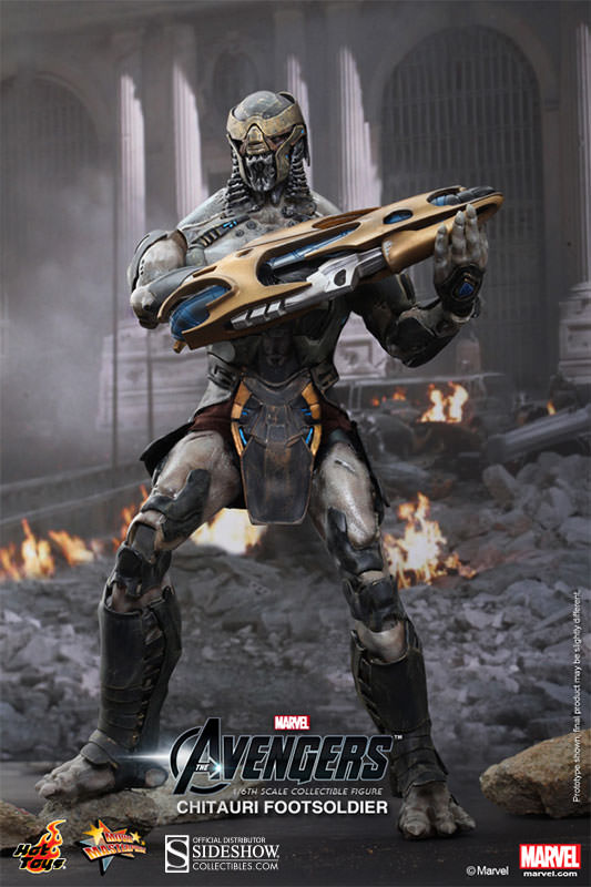 Chitauri Footsoldier Avengers 1:6 Scale Figure Hot Toy
