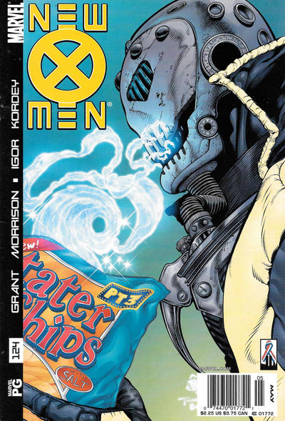 New X-Men #124 [Newsstand]-Fine (5.5 – 7)