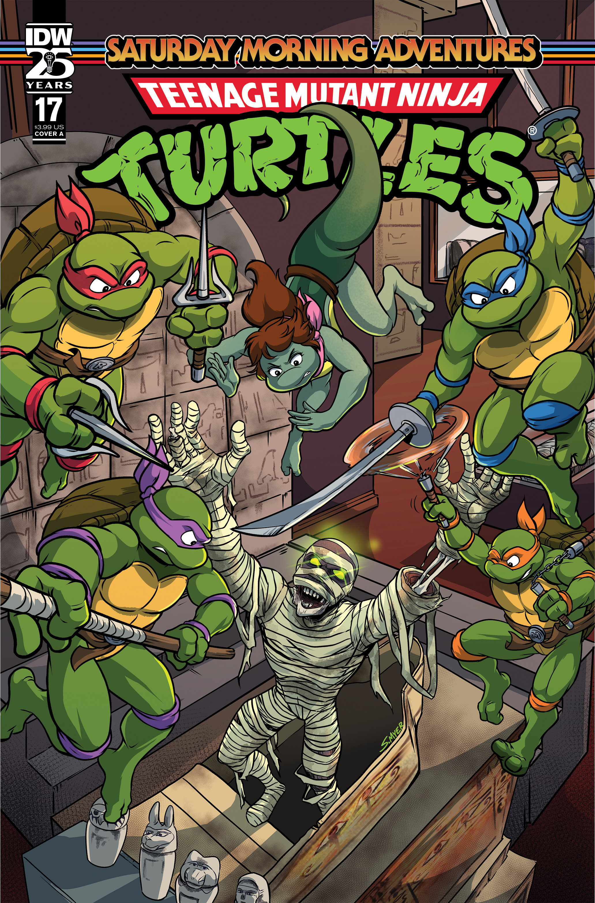 Teenage Mutant Ninja Turtles Saturday Morning Adventures Continued! #17 Cover A Myer