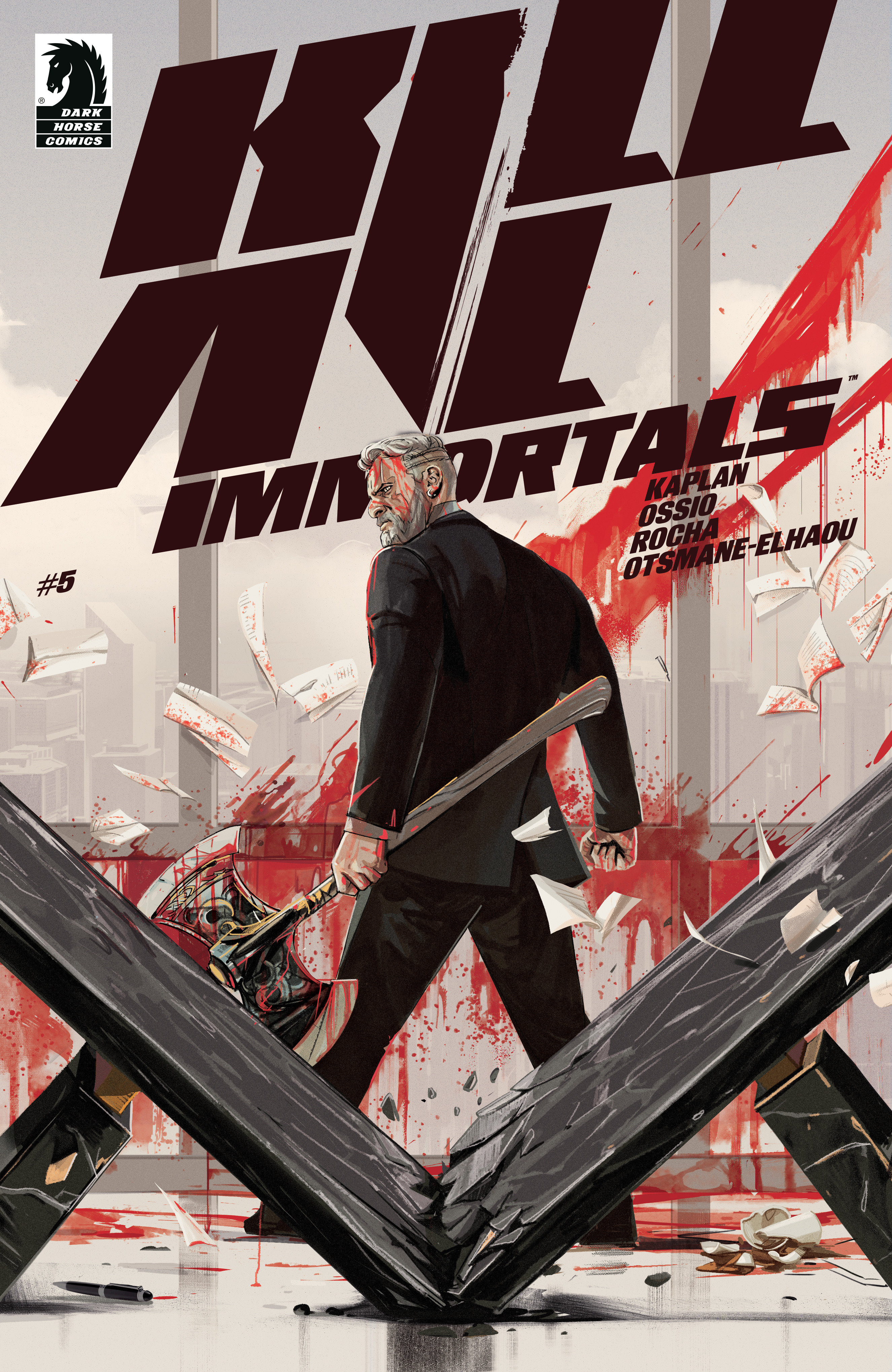 Kill All Immortals #5 Cover A (Oliver Barrett)