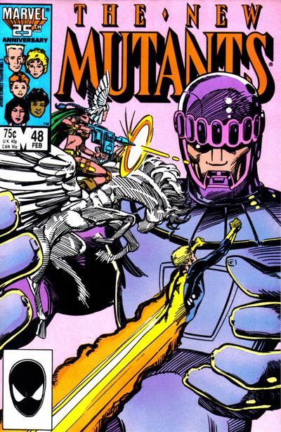 The New Mutants #48 [Direct](1983)-Near Mint (9.2 - 9.8)
