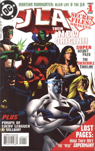 JLA Secret Files #1 [Direct Sales]-Near Mint (9.2 - 9.8)