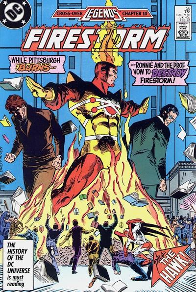 The Fury of Firestorm #56 [Direct] - Vf-