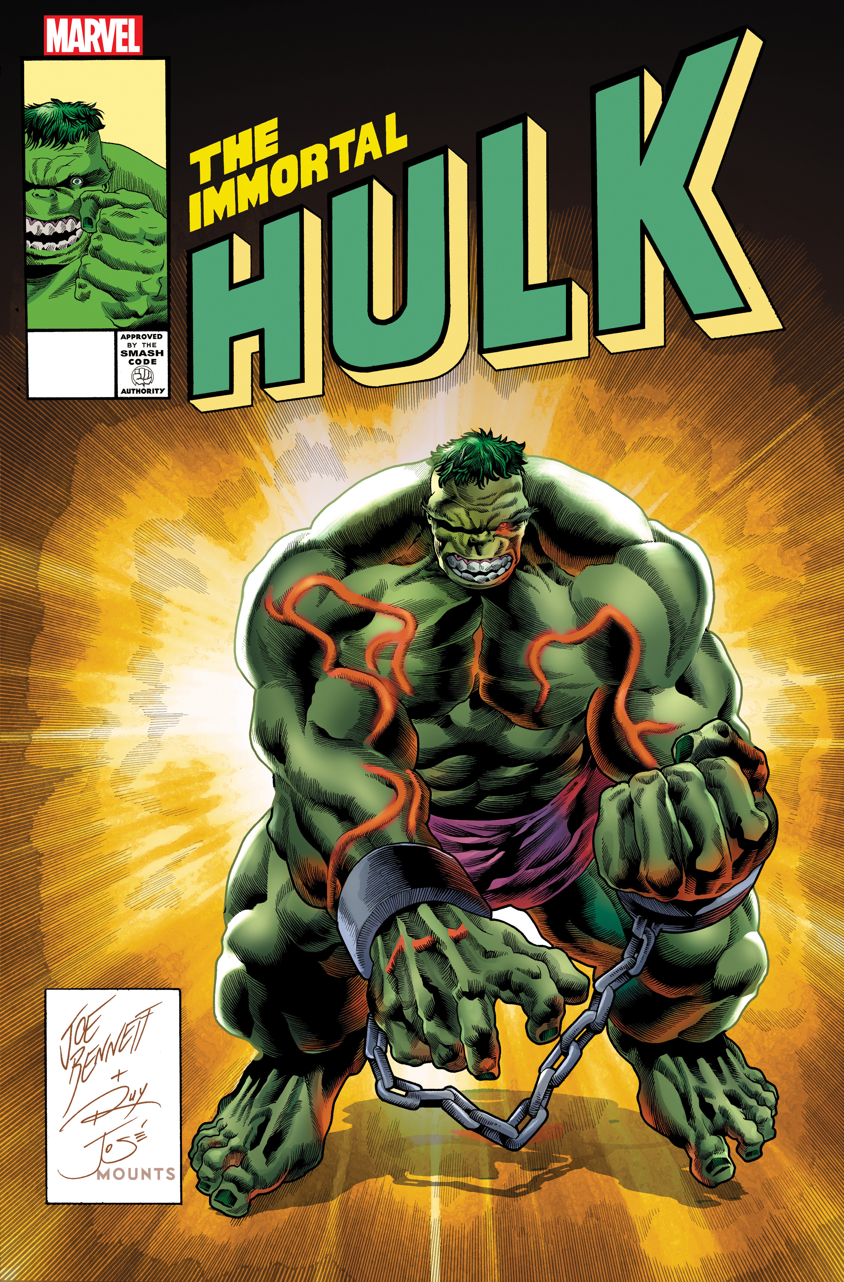 Immortal Hulk #50 Bennett Homage Variant (2018)