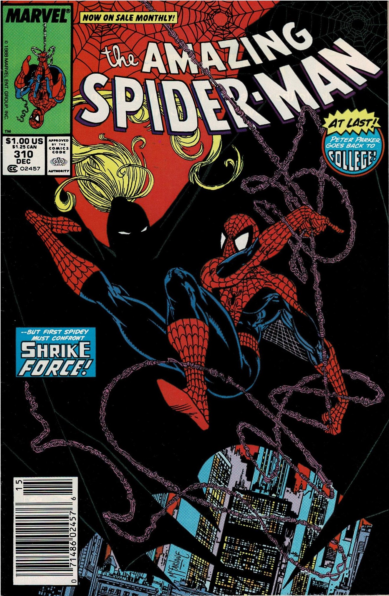 The Amazing Spider-Man #310 [Newsstand] - Vf-