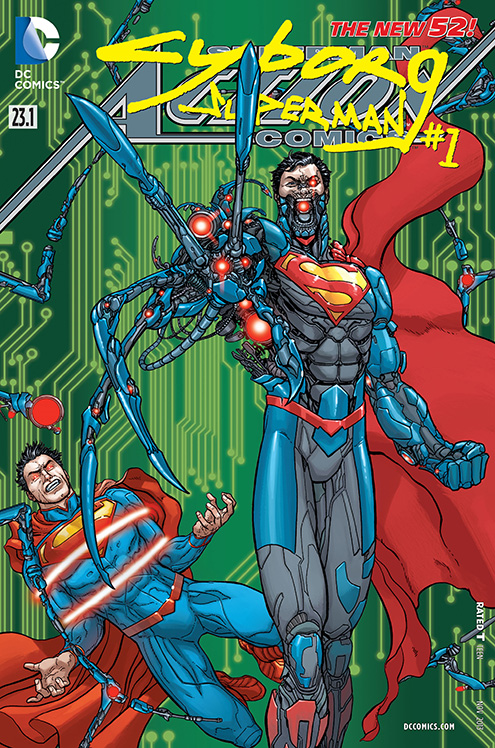 Action Comics #23.1 Cyborg Superman (2011)