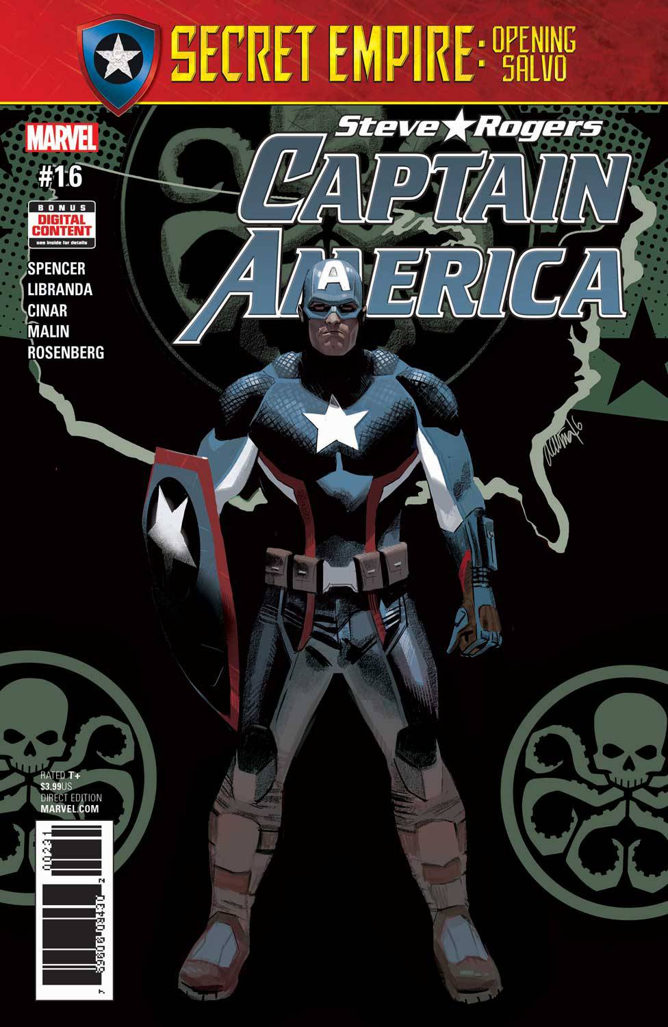Captain America Steve Rogers #16 (2016)