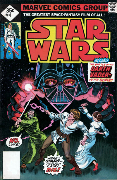 Star Wars #4 [35¢ Whitman Reprint Edition]-Very Good (3.5 – 5)