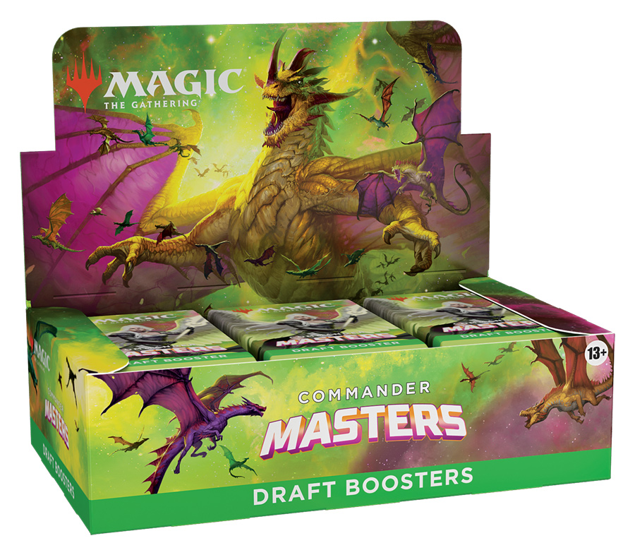 Magic the Gathering TCG: Commander Masters Draft Booster Display
