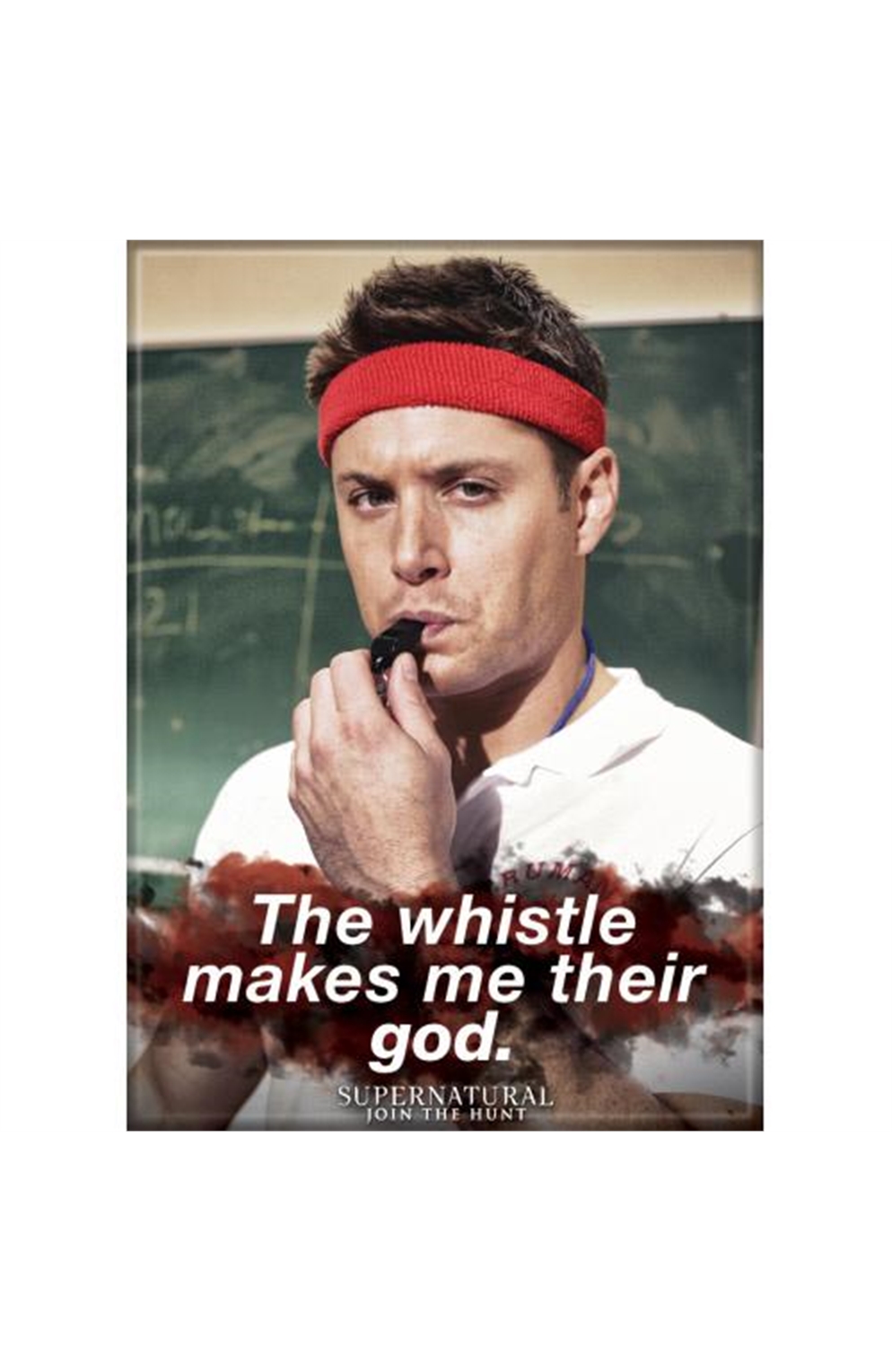 Supernatural Dean Gym Coach Magnet