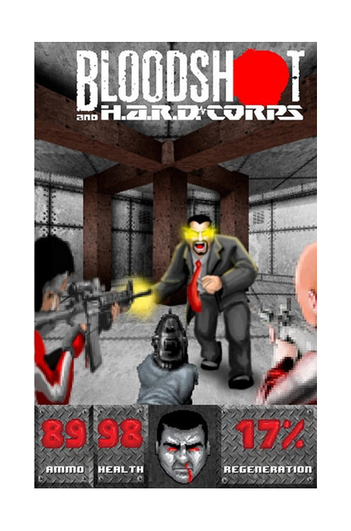 Bloodshot & Hard Corps (Vu) #15 Orderall 8-Bit L2 Variant
