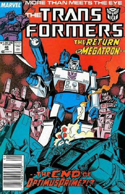 The Transformers #48 [Newsstand]-Fine