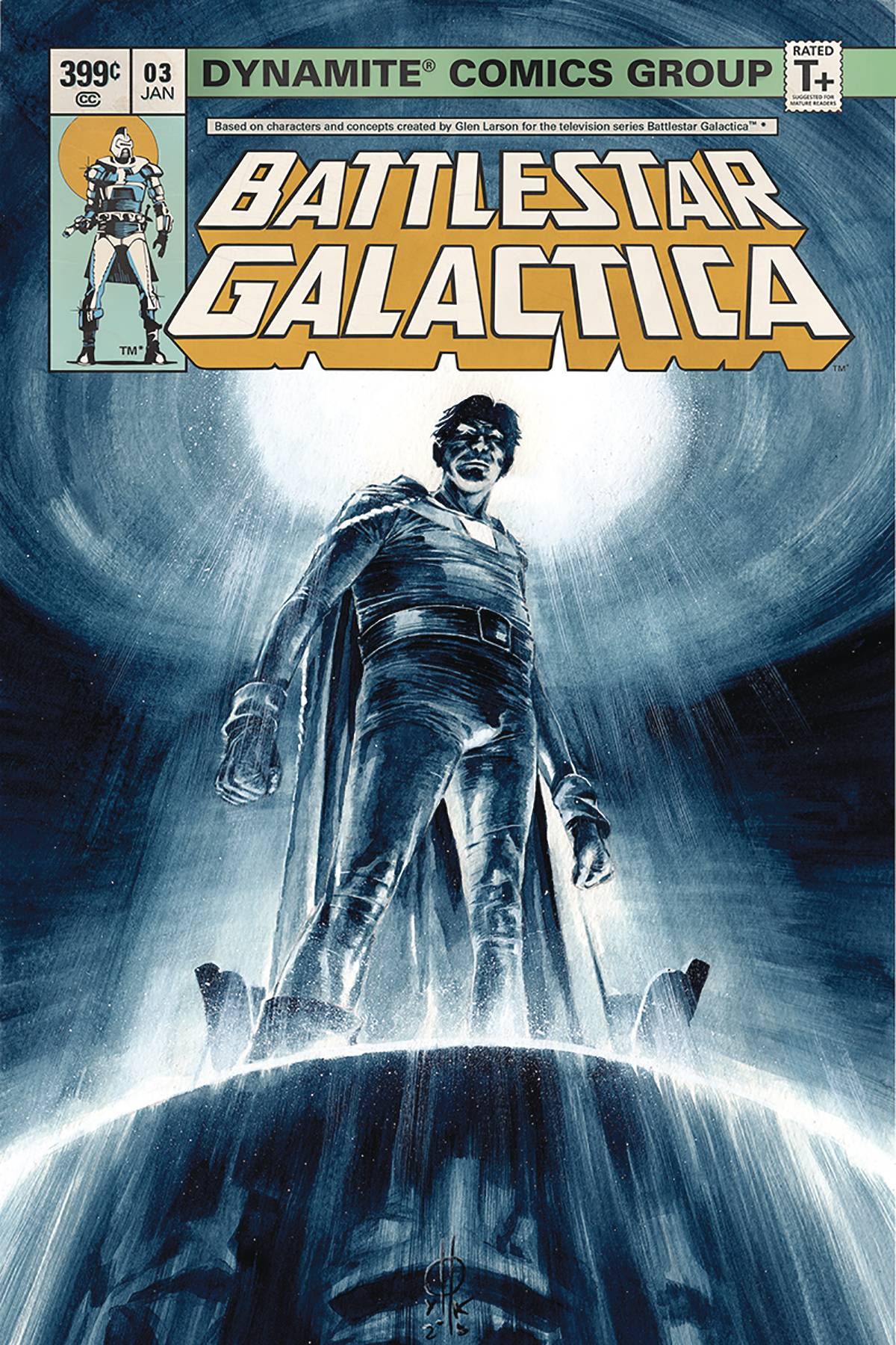 Battlestar Galactica Classic #4 Cover A Rudy