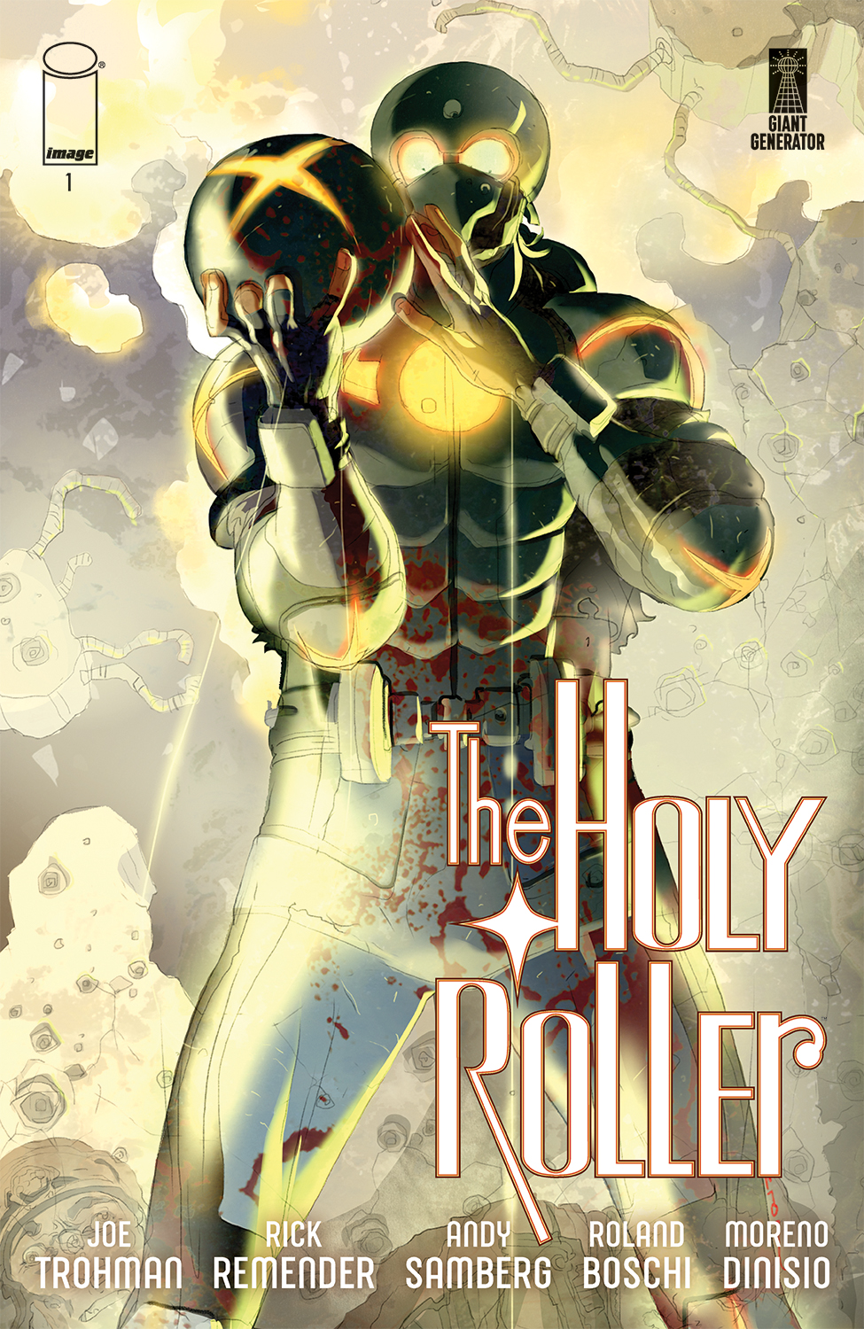 Holy Roller #1 Cover D 1 for 15 Incentive Keron Grant Variant
