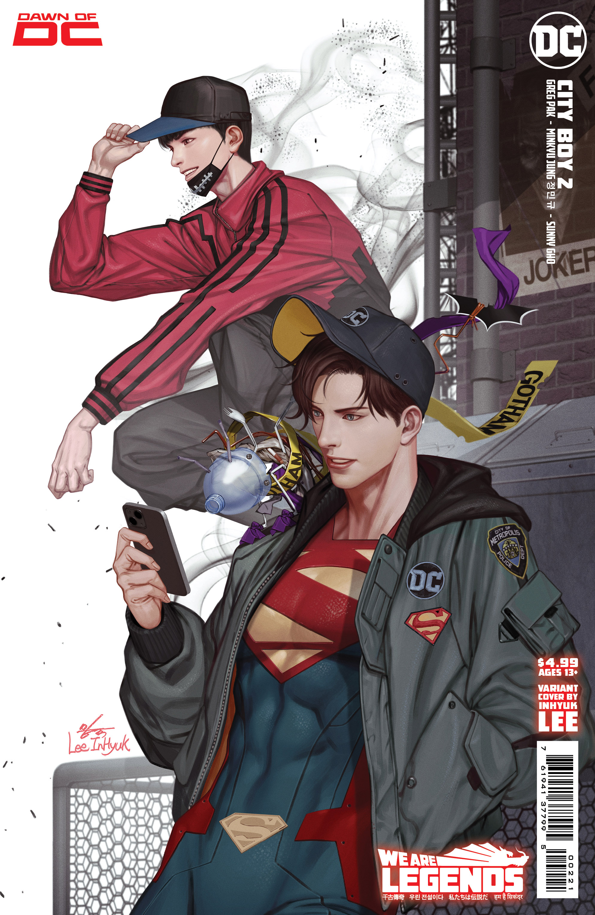City Boy #2 Cover B Inhyuk Lee Card Stock Variant (Of 6)