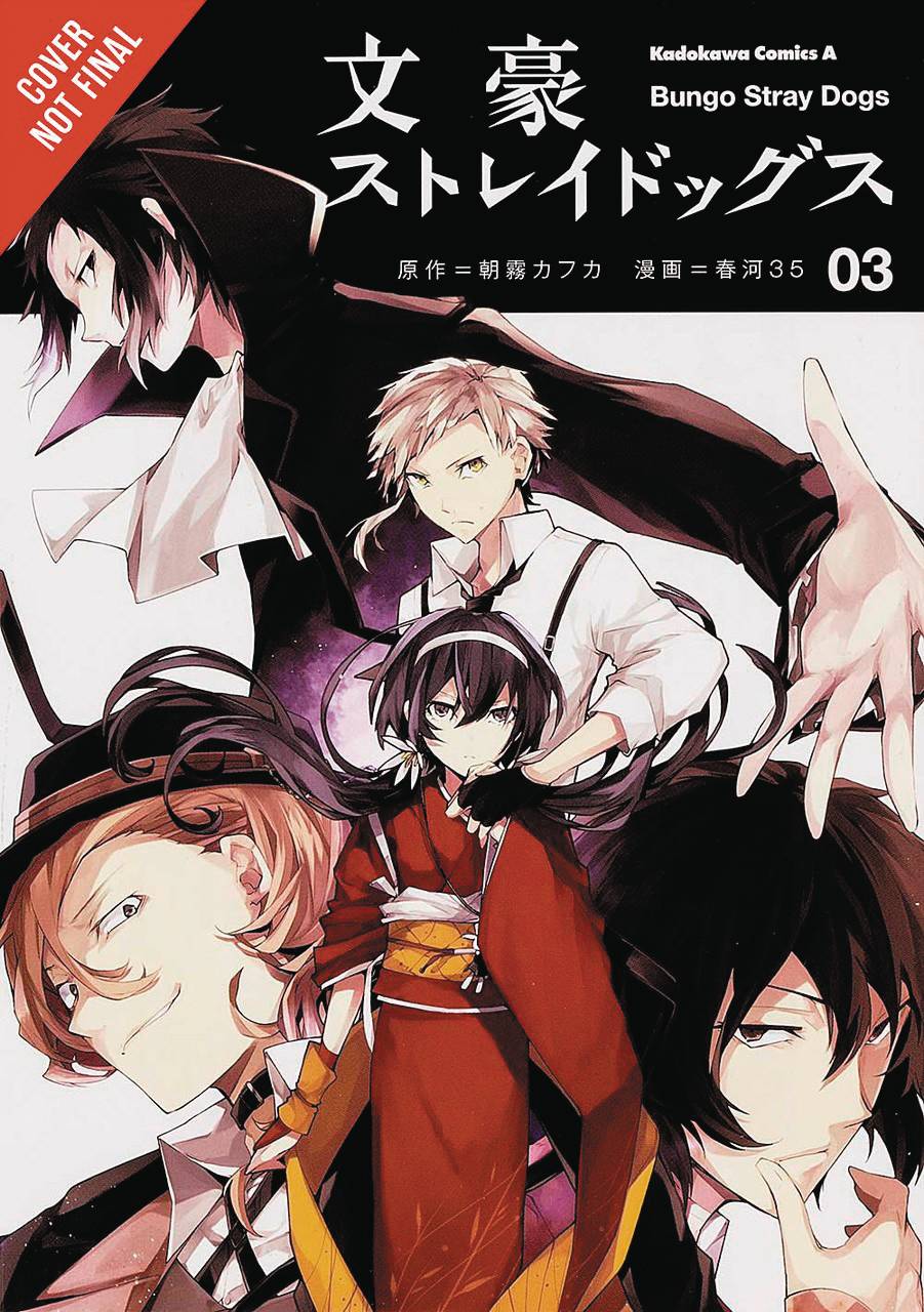 Bungo Stray Dogs Manga Volume 3