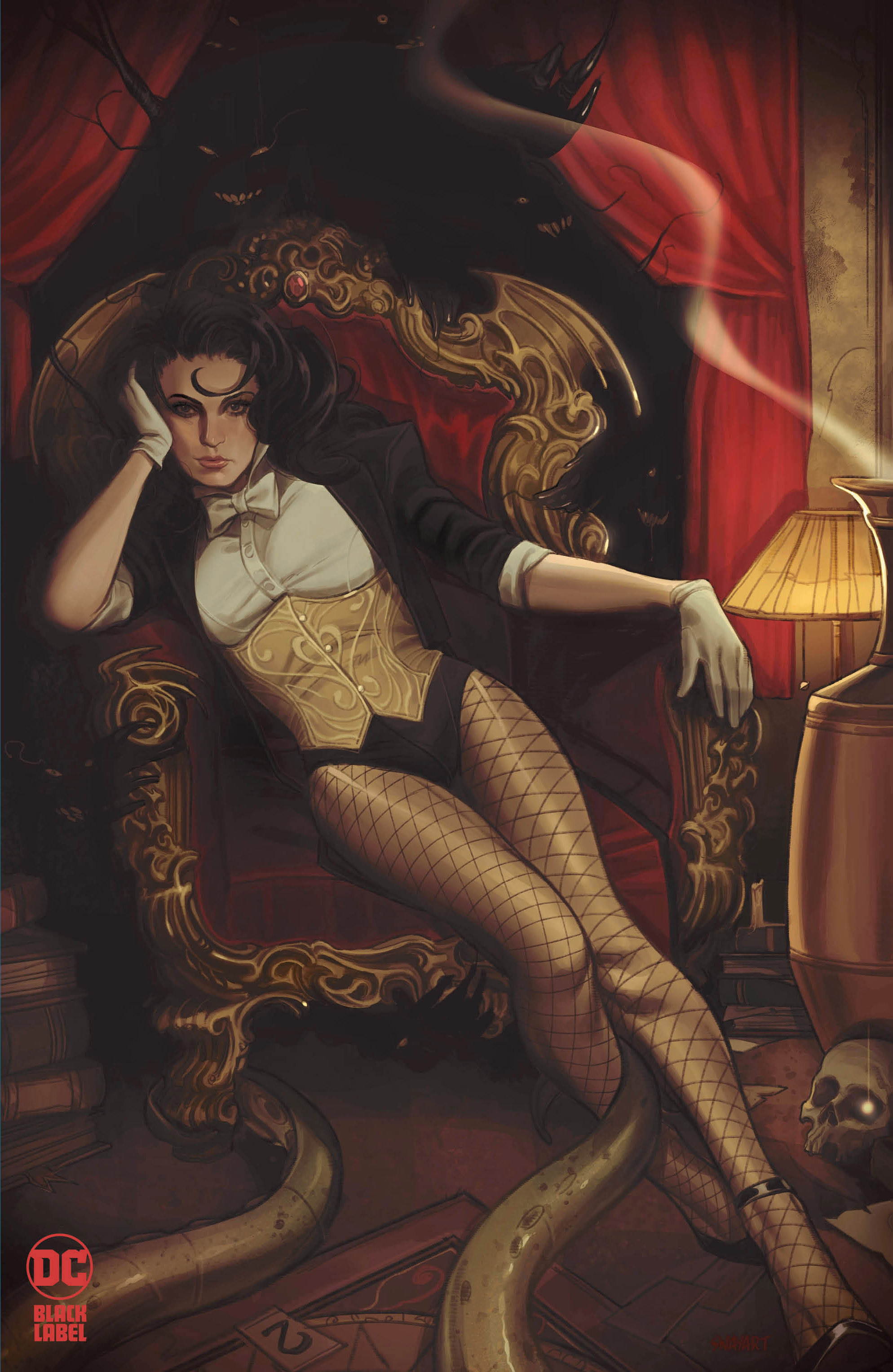 Zatanna Bring Down the House #4 Cover E 1 for 25 Incentive Joshua Sway Swaby Variant (Mature) (Of 5)