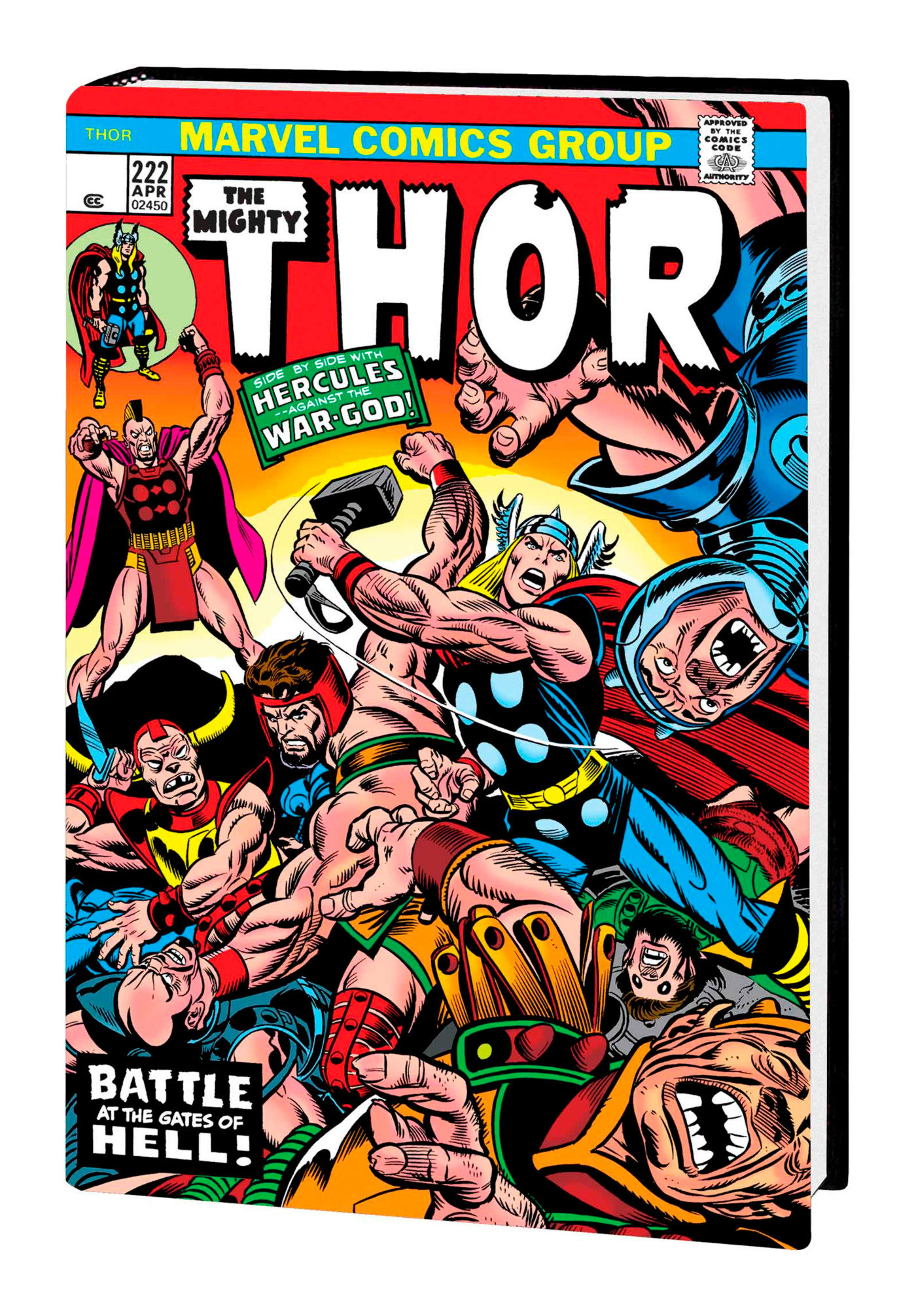 Mighty Thor Omnibus Hardcover Volume 4 Gil Kane Cover