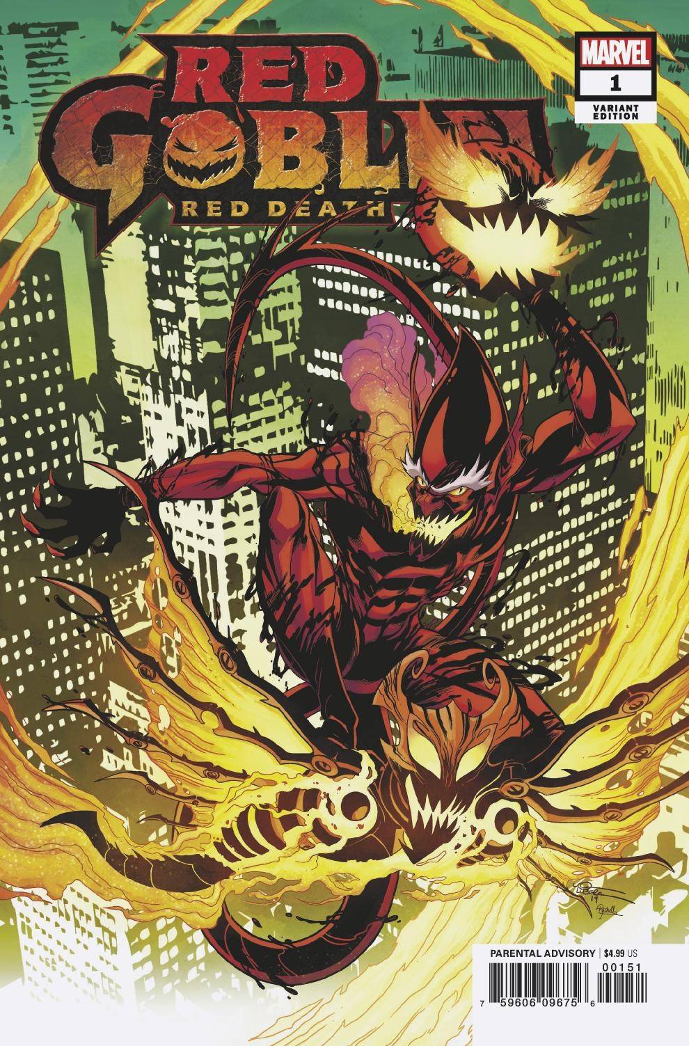 Red Goblin Red Death #1 Lubera Variant